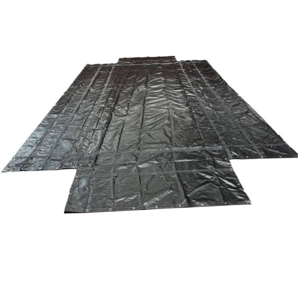 4' drop Rain-Flap Tail-Sheet both ends 16' x 18' Semi Trailer Hot Shot