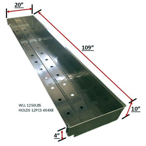 Sturdy-Lite Dunnage Rack fits any trailer Semi Trailer